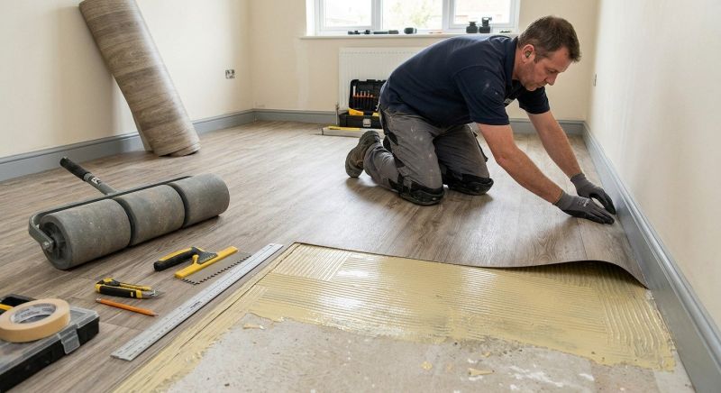 Sheet Flooring Installation in New Lexington, OH