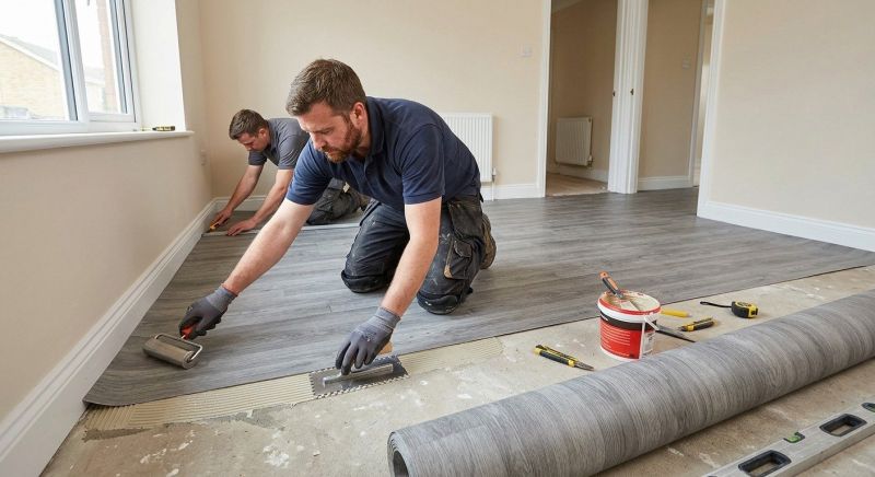 Sheet Flooring Installation in Guernsey County, OH
