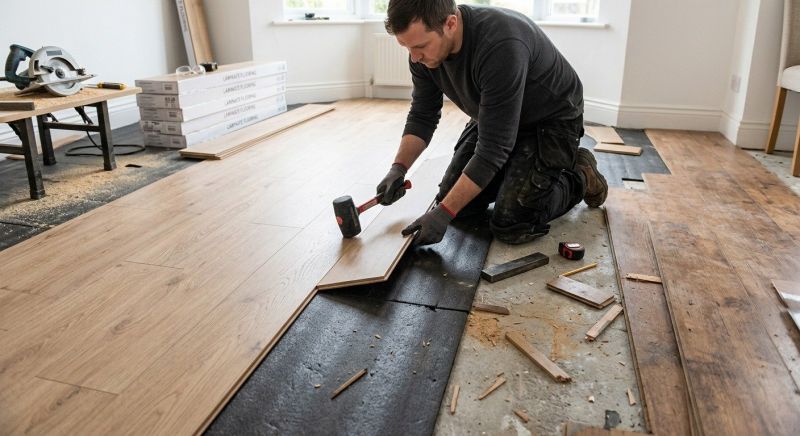Laminate Floor Installation in South Zanesville, OH