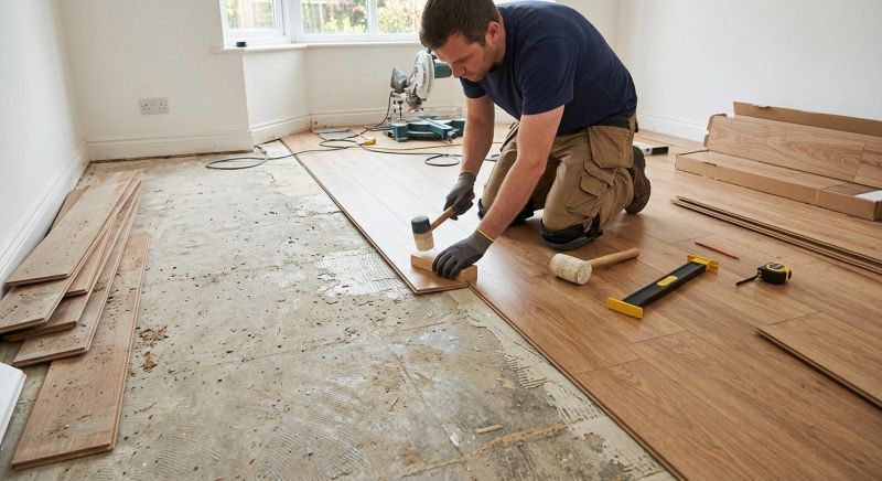 Laminate Floor Remodeling in South Zanesville, OH