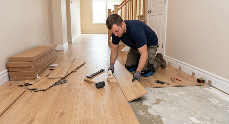 Laminate Floor Replacement in Cambridge, OH