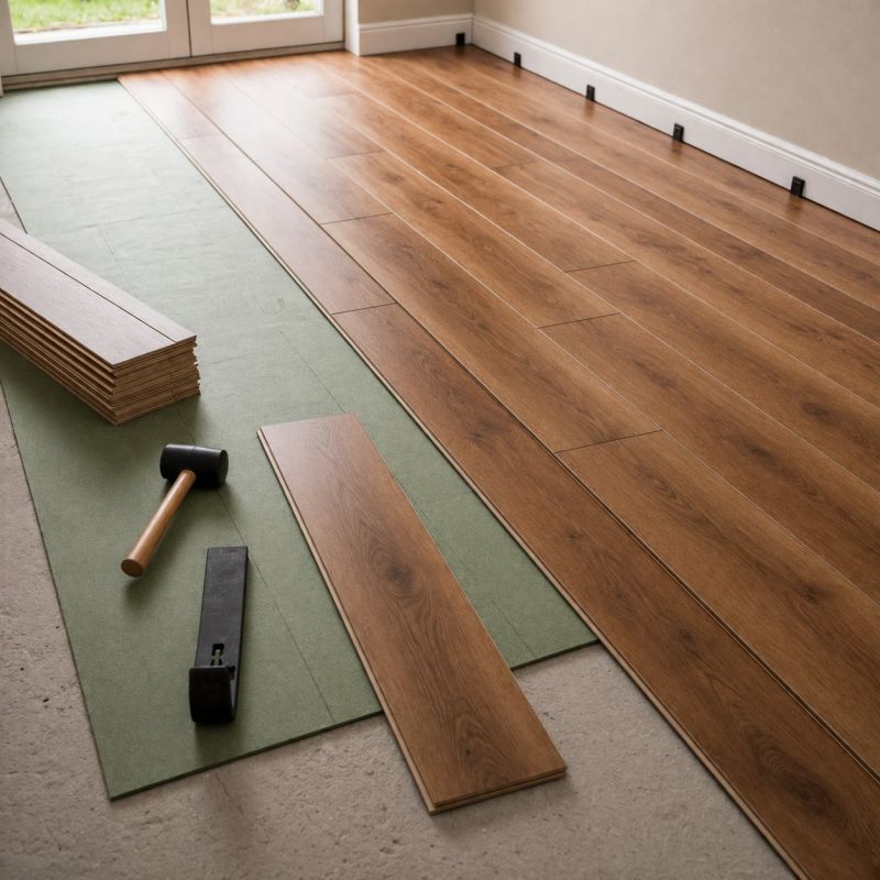 Laminate Floor Replacement in Guernsey County, OH