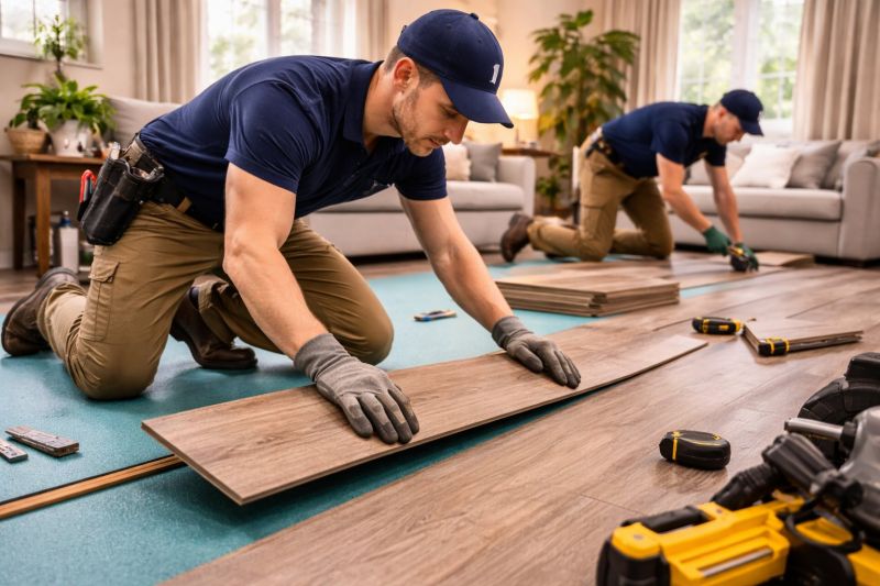 Laminate Floor Replacement in Heath, OH