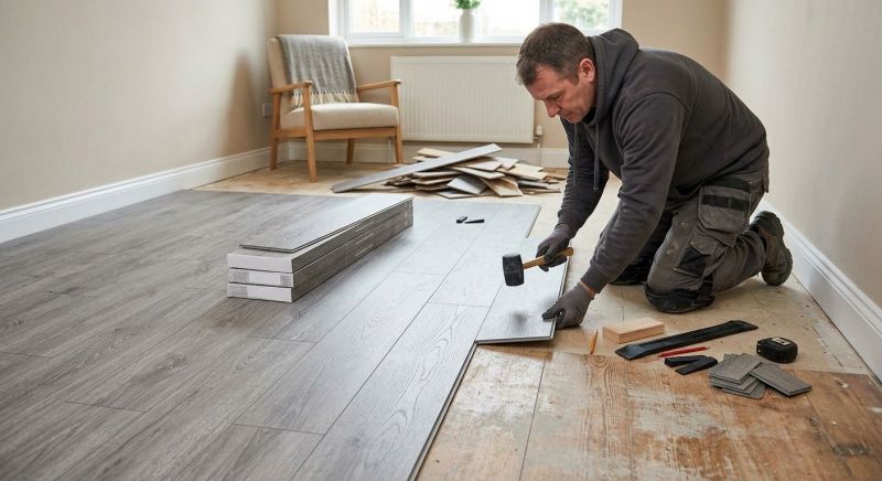 Laminate Floor Replacement in South Zanesville, OH