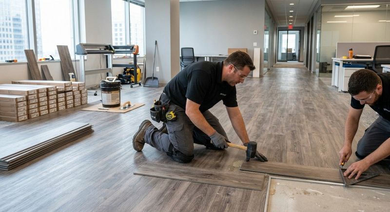 Linoleum Floor Installation in Guernsey County, OH