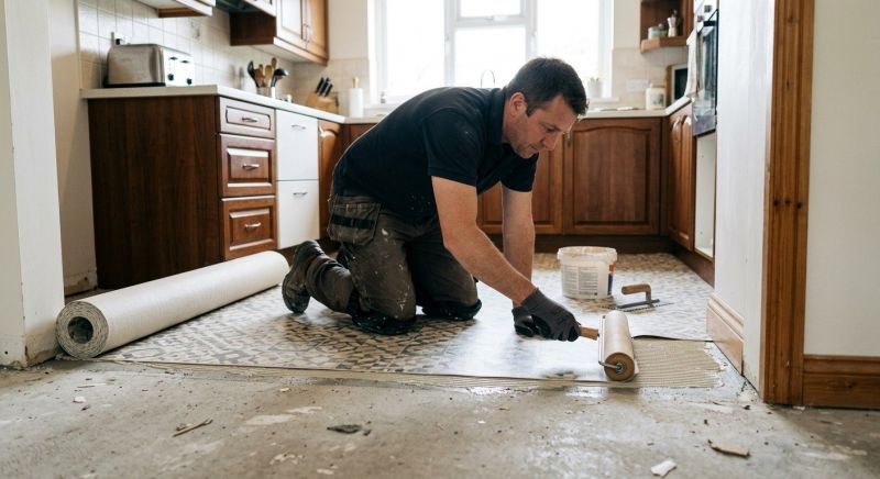 Linoleum Floor Installation in Heath, OH