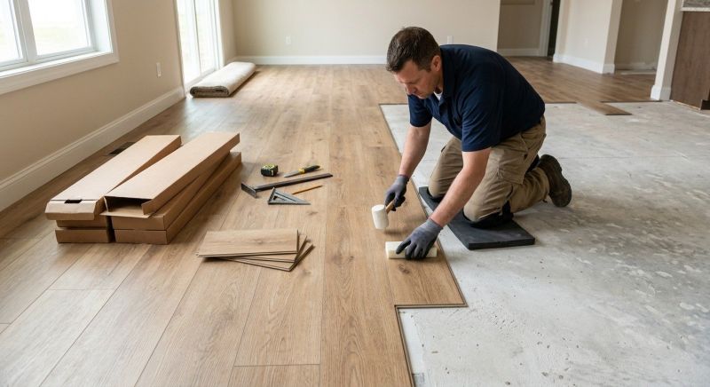 Luxury Vinyl Tile Installation in Malta, OH