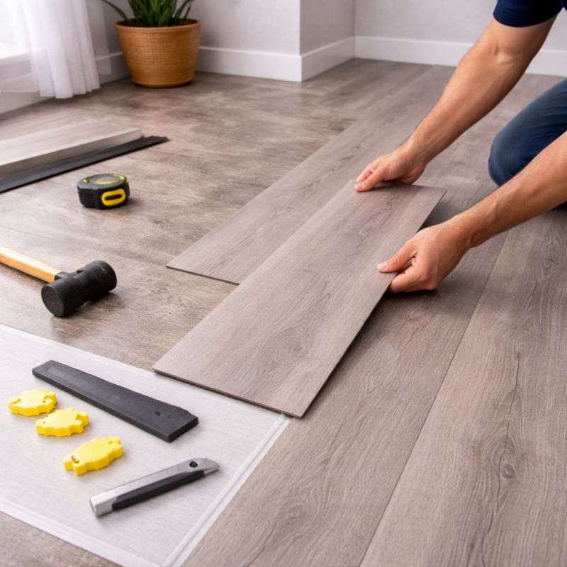 Luxury Vinyl Tile Installation in Philo, OH