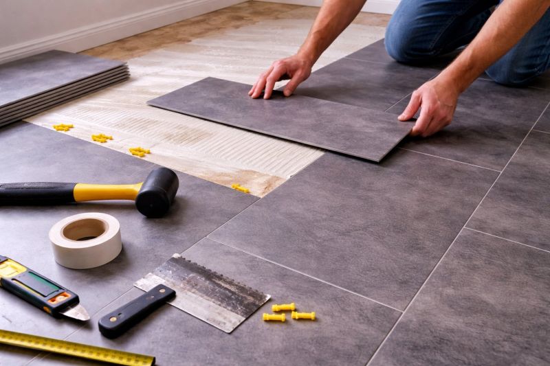 Luxury Vinyl Tile Installation in Thornville, OH