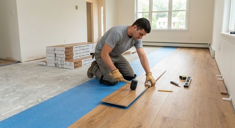 Lvt Flooring Installation in Cambridge, OH