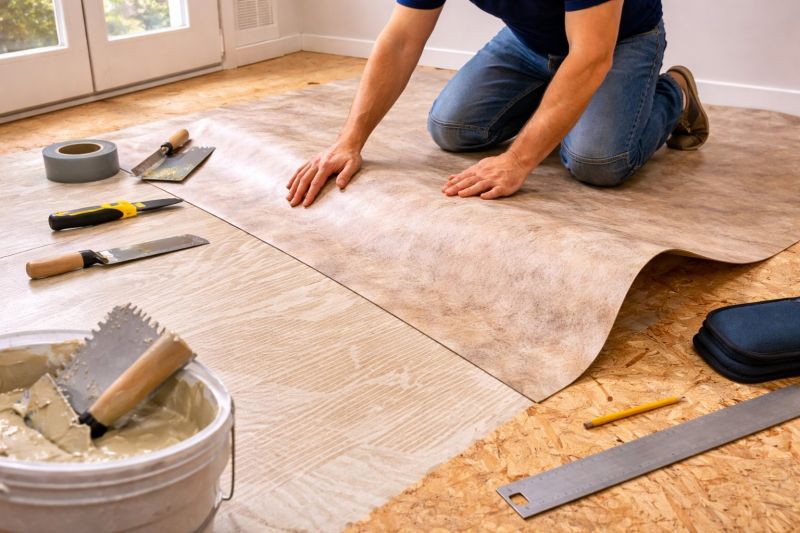 Sheet Flooring Installation in Coshocton County, OH