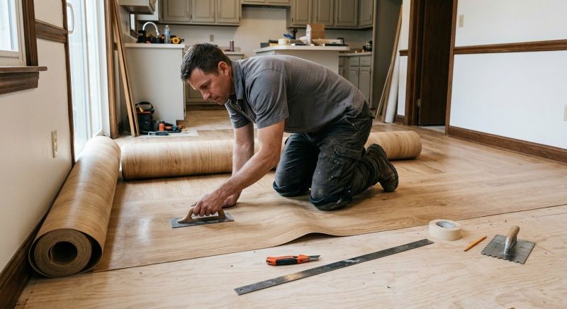 Sheet Flooring Installation in Coshocton, OH