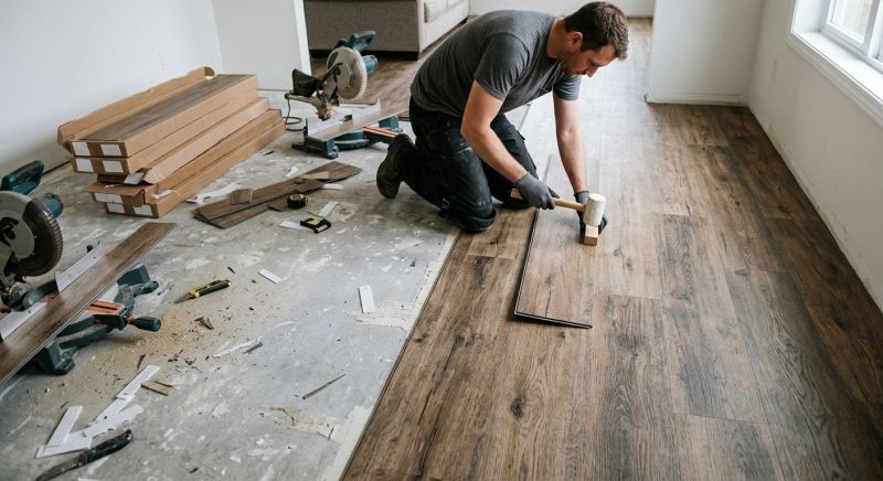 Vinyl Flooring Installation in Guernsey County, OH