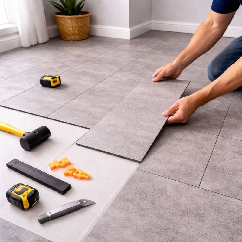 Vinyl Tile Installation in South Zanesville, OH